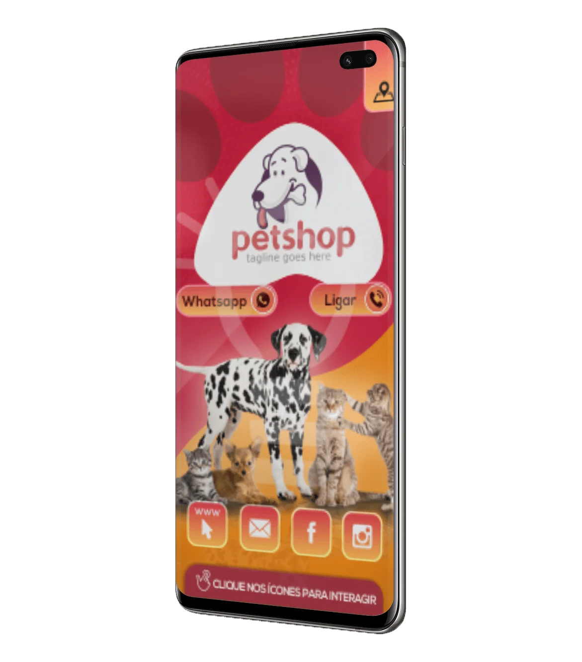 Cartão Digital - Petshop